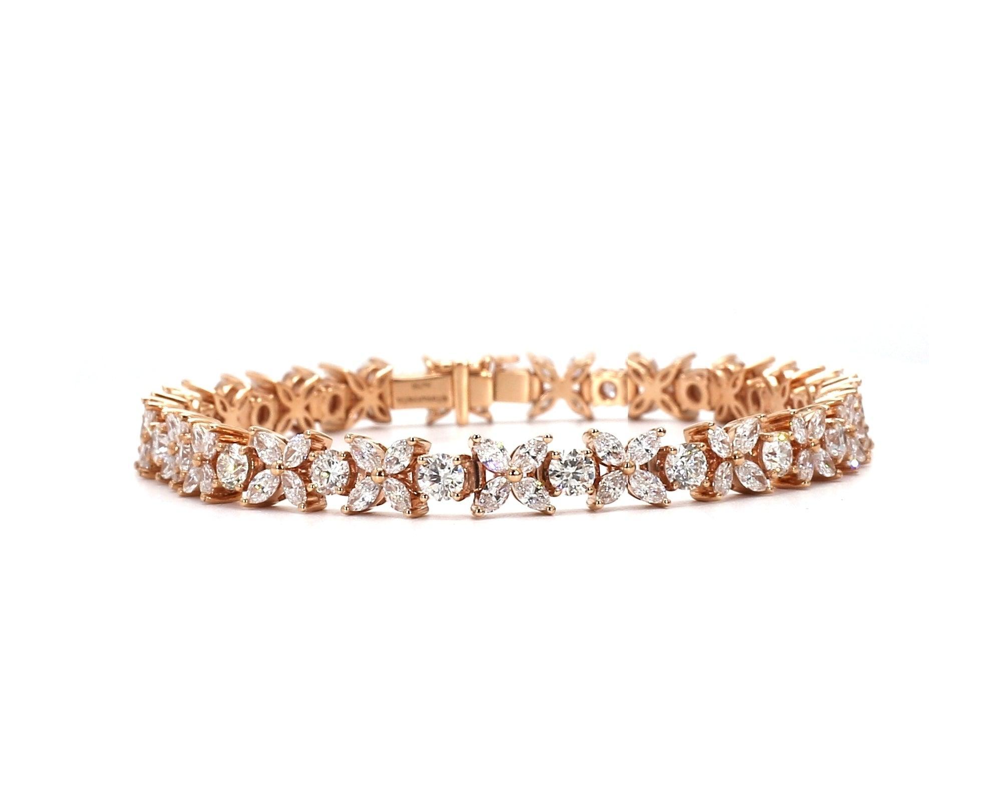 Blush Brilliance Tennis Bracelet