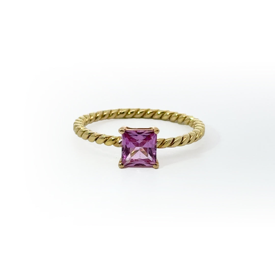 Blush Radiance Pink Sapphire Ring