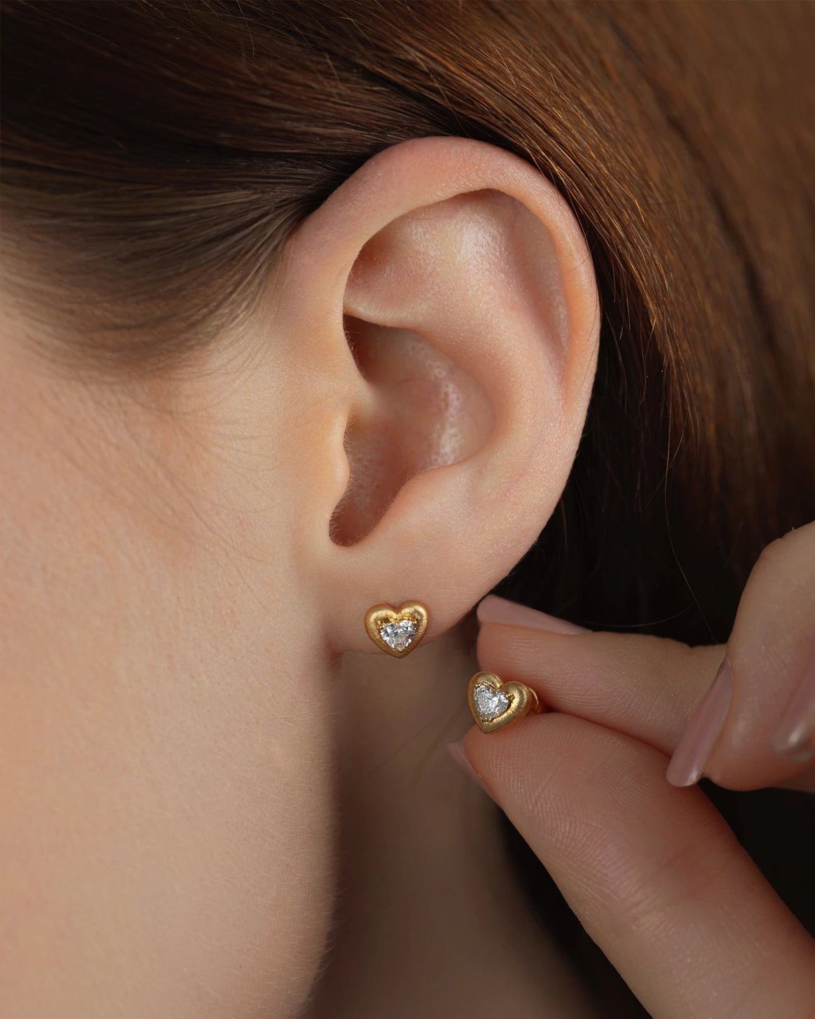 Classic Diamond Stud Earrings