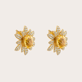 Golden Petal Earrings