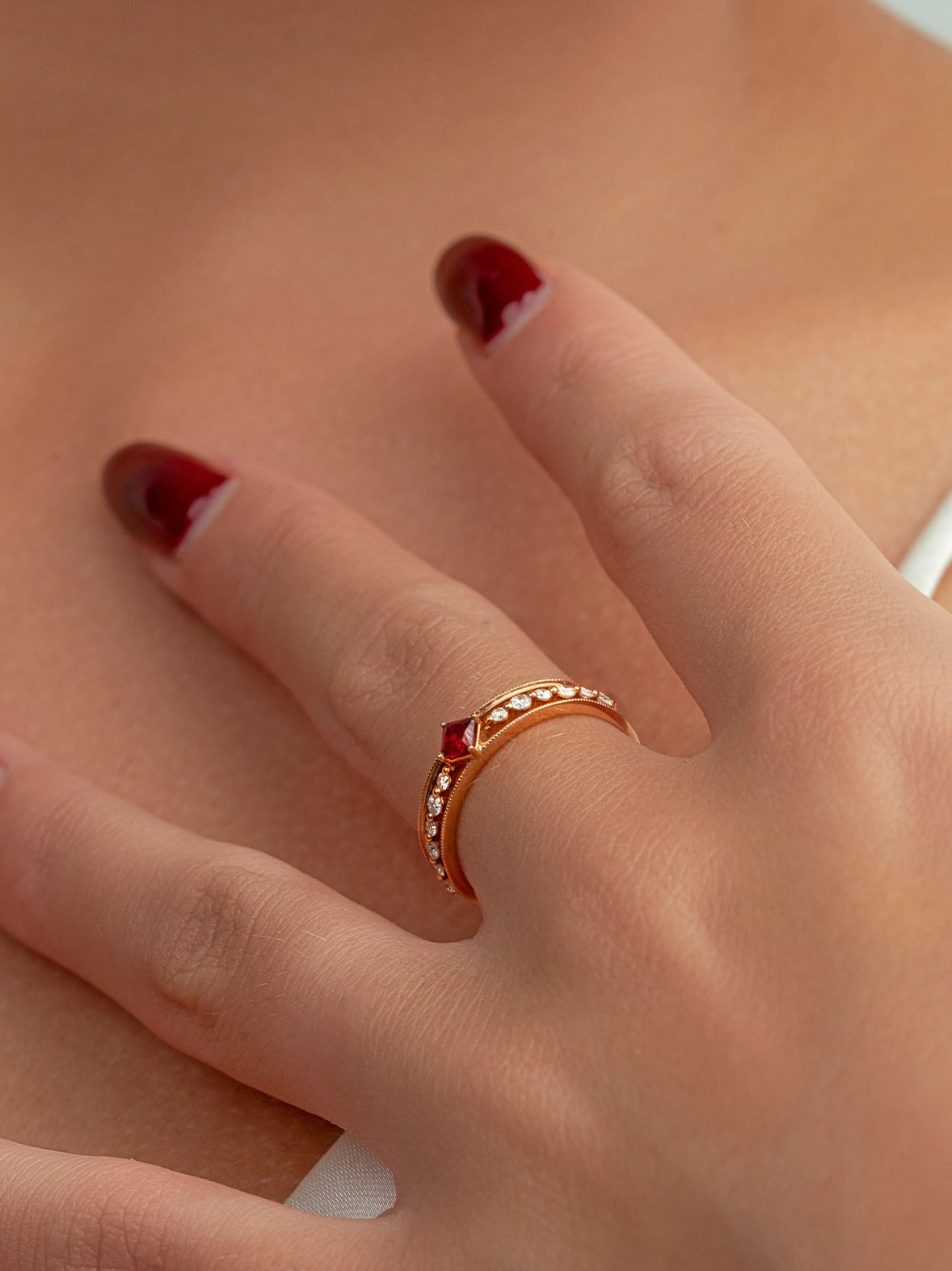 Ruby and Diamond Ring