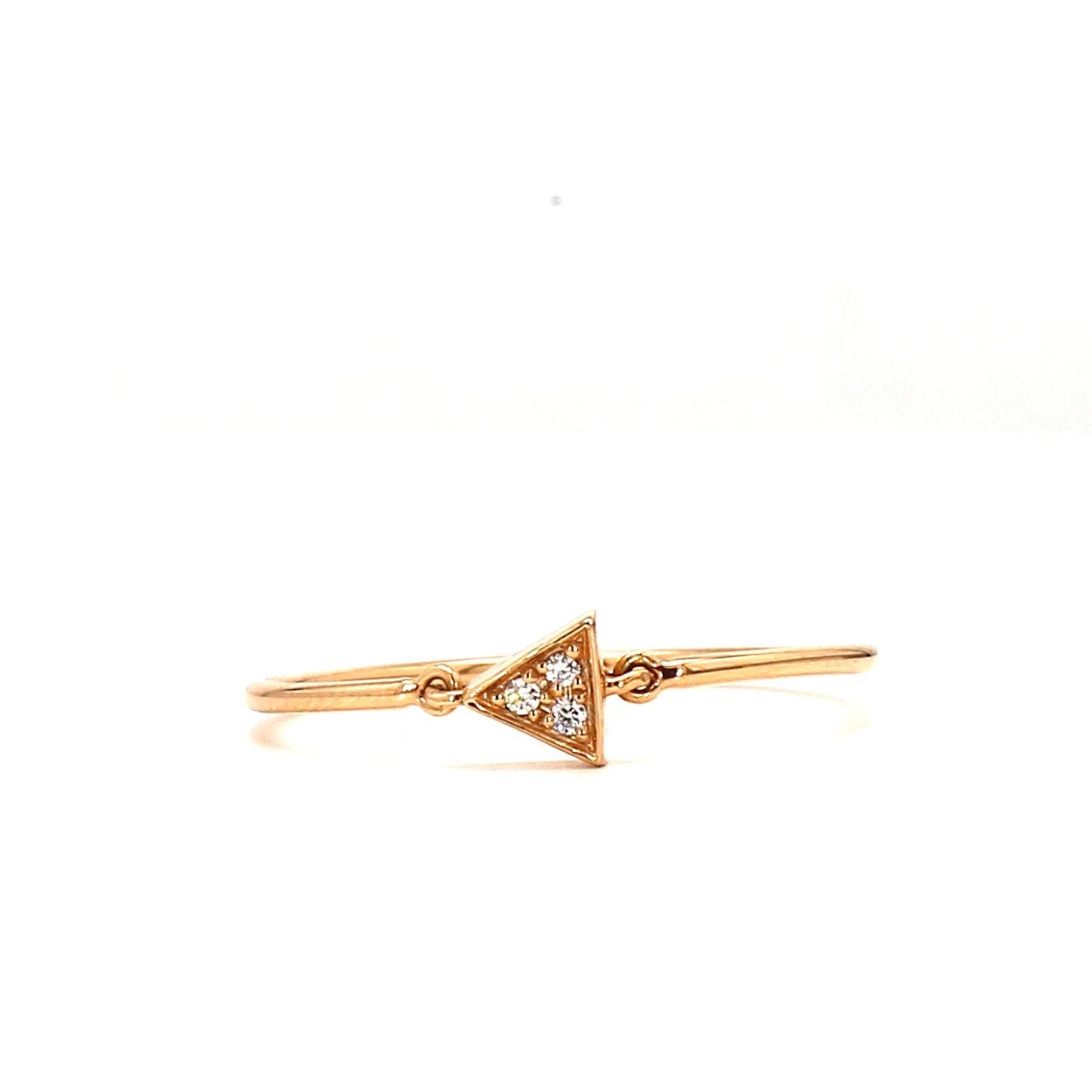 Gold and Diamond  Ring